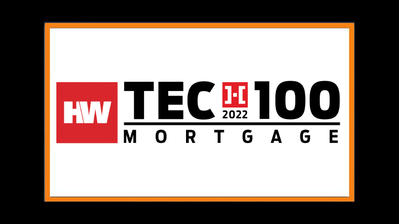 Housing Wire Tech100 Mortgage Award